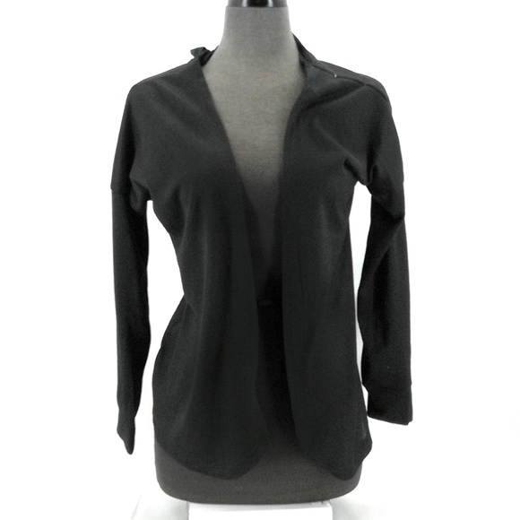 Moral Fiber Sweaters - Moral Fiber Women's Black Long Sleeve Cardigan Size M